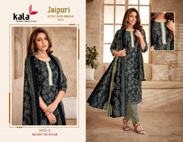 Kala Jaipuri Vol-6 – Kurti Pant With Dupatta